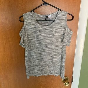 - Cut out shoulders size medium top